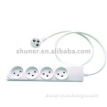 SII power socket with 4 outlets
